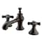 Kingston Brass KC7065PKX Duchess Widespread Bathroom Faucet W/ Brass Pop-Up, Bronze KC7065PKX - alternate 1